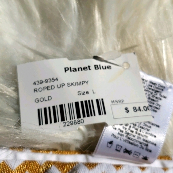 Blue Life Roped Up Skimpy Gold bikini set 2 pc - Picture 13 of 16